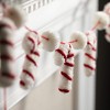 60"L Sullivans Christmas Whimsical Candy Cane Garland  Red-White - 4 of 4