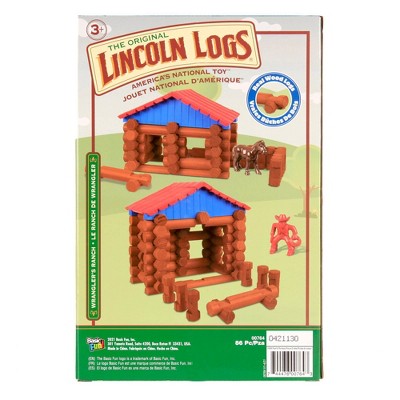 Lincoln Logs Wranglers Ranch Retro Box Set