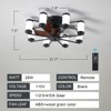 VYNXARIA Contemporary 22-Inch Ceiling Fan with Integrated Light ¨C Style and Comfort Combined - 2 of 4