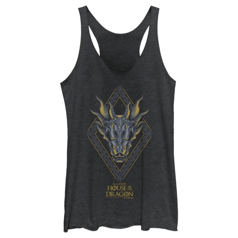 Women's Game Of Thrones: House Of The Dragon Skull Diamond Racerback ...