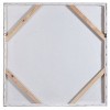 Laney Swirl Circle Brushed Aluminum Abstract Panel Silver - StyleCraft: Contemporary Vertical Wall Art, No Battery Required - 3 of 4
