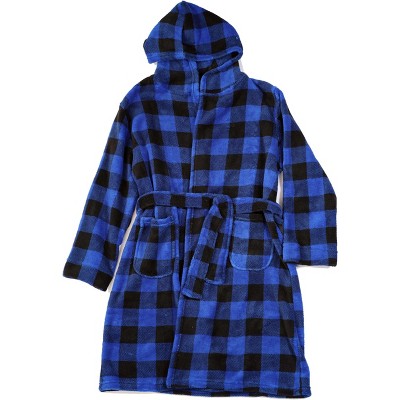 blue buffalo plaid
