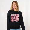 Simply Sage Market Hey Sugar Wavy Stacked Sweatshirt - 2 of 4