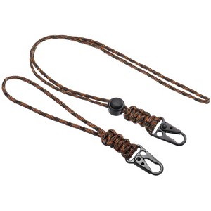 Unique Bargains Key Whistle Badge Holder Wrist Lanyard with Sling Clip 2 Pcs - 1 of 4