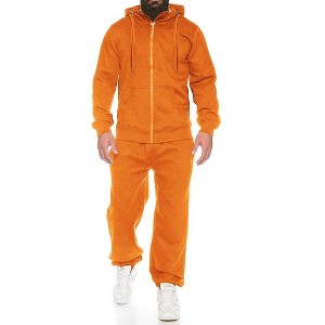 COOFANDY Sweatsuits for Men 2 Piece tracksuit Sets Full Zip Hoodie Sweatpants for Men Casual Sports Jogging Suits - 1 of 4