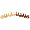 WE Games Weighted English Staunton Wood Chess Pieces in Box, 3.5 in. King - 3 of 4