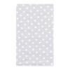 Hudson Baby Infant Girl Cotton Flannel Burp Cloths, Pink Gray Elephant, One Size - 4 of 4