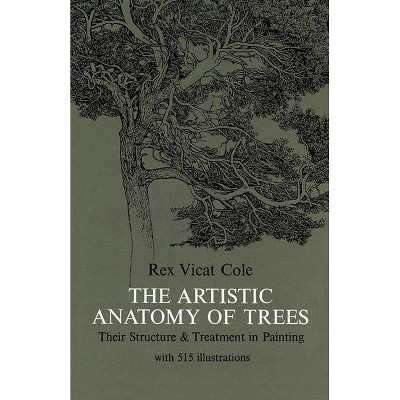 The Artistic Anatomy of Trees - (Dover Art Instruction) 2nd Edition by  Rex V Cole (Paperback)