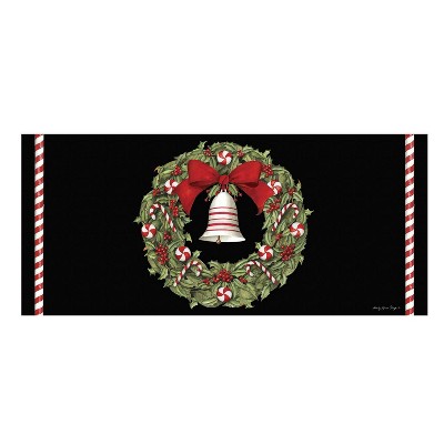 Christmas Bell and Wreath Sassafras Switch Mat