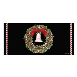 Christmas Bell and Wreath Sassafras Switch Mat - 1 of 4