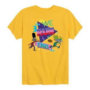 Boys' - Hey Arnold! - Retro Arnold and Gerald Short Sleeve Graphic T-Shirt - 1 of 4