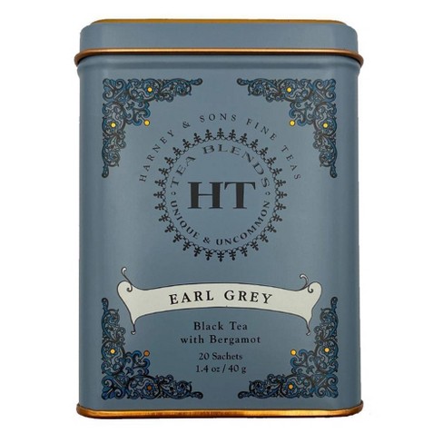 Harney & Sons Earl Grey Black Tea With Bergamot - 20ct : Target