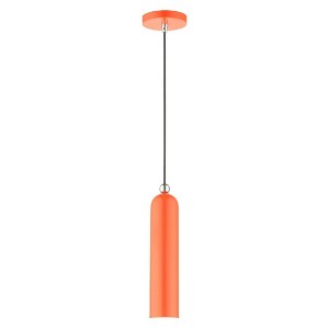 Livex Lighting Ardmore 1 - Light Pendant in  Shiny Orange - 1 of 1