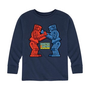 Boys' - Rock 'Em Sock 'Em Robots - Rock Em Robots Long Sleeve Graphic T-Shirt - 1 of 4