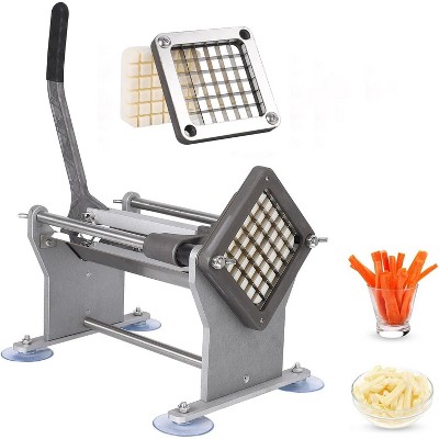 Commercial French Fry Cutter Stainless Steel Potato Slicer With 1/2 Inch Blade