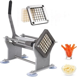 Commercial French Fry Cutter Stainless Steel Potato Slicer With 1/2 Inch Blade - 1 of 4