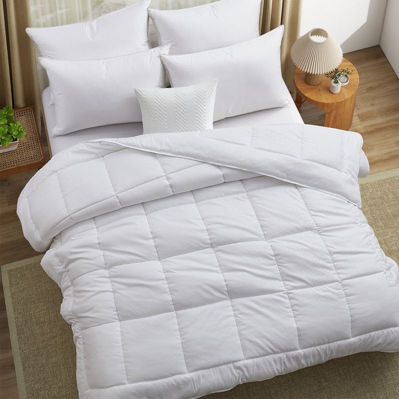 Peace Nest Lightweight to All Season Down Alternative Comforter Duvet Insert with Soft Microfiber Shell, 3 of 8