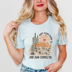 Simply Sage Market Vintage Ain't Goin Down Short Sleeve Tee - 1 of 4