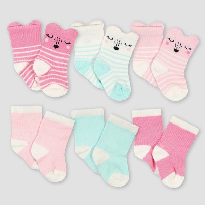 gerber baby girl socks