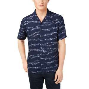 American Rag Mens Tiger Stripe Button Up Shirt - 1 of 1