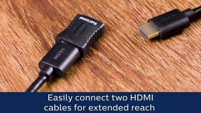 Philips Hdmi Cable Extension Adapter, Full Hd 1080p & 4k - Black : Target