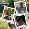 Munora 3-in-1 Pet Stroller with Detachable Carrier, Foldable Dog Stroller with Storage Basket & Cupholder For Mini Dogs & Cats - Gray - 4 of 4