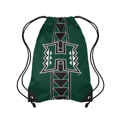 NCAA Hawaii Rainbow Warriors Stripe Drawstring Bag