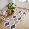 Area Rugs for Living Room Washable Floral Stain Resistant Rug Non-Slip for Bedroom Backing Rugs - 3 of 4