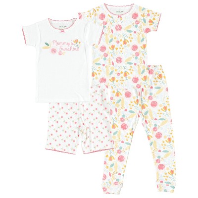 Chick Pea Baby Girl Toddler And Infant Pajama Sleeper Matching Set : Target