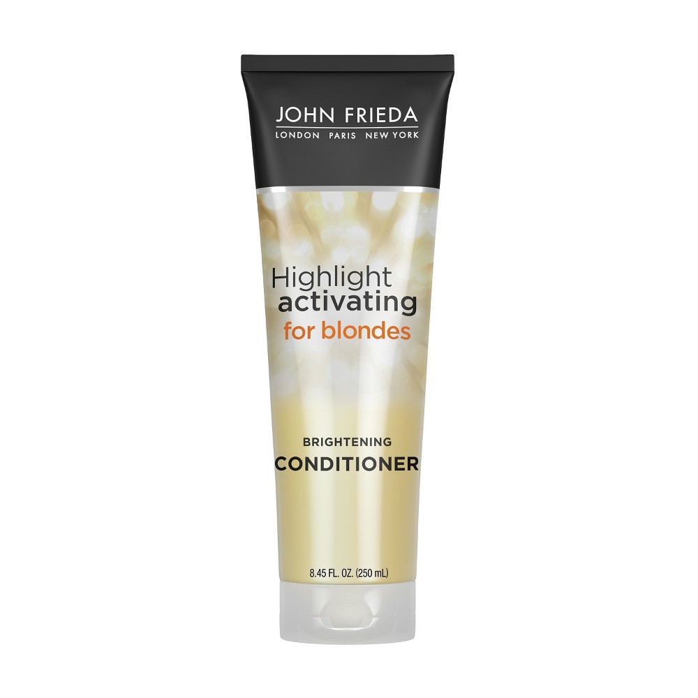 Photos - Hair Product John Frieda Highlight Activating for Blondes Brightening Conditioner, Take Control of Color - 8.45 fl oz 