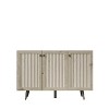 TIRAMISUBEST Storage Cabinet with Three Doors - Gray Mobile File Cabinet - 4 of 4