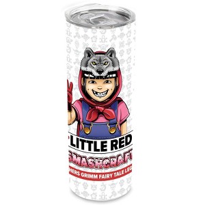 SMASHCRAFT 20 ounce Stainless Steel Double Walled Insulated Travel Tumbler Coffee Mug Cup, Little Red Riding Hood Comic - 1 of 4