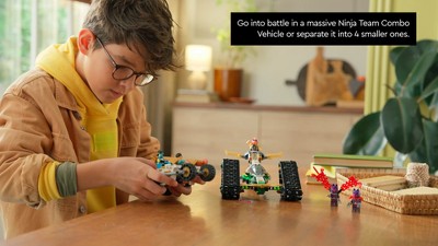 LEGO NINJAGO Ninja Team Combo Vehicle in Ninja Playset 71820