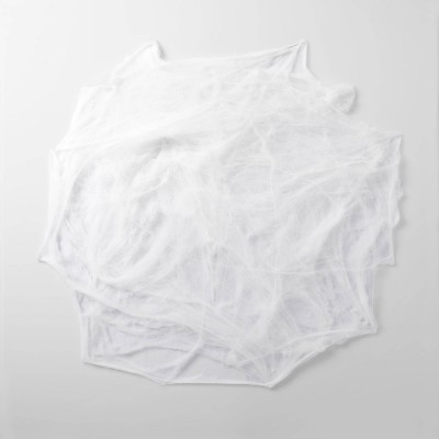 White Stretchy Spiderweb Halloween Decorative Prop - Hyde & EEK! Boutique™