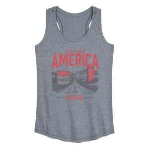 Women's - Coca-Cola -  Graphic Racerback Tank - 1 of 4