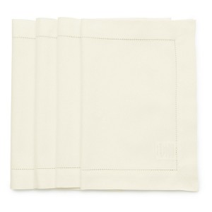 Solino Home Cotton and Linen Hemstitch Placemats - 1 of 4