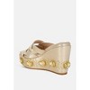 Blistronic Chunky Diamante & Rhinestone Cut-Out Sandals - 3 of 4