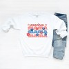 Simply Sage Market American Mama Groovy Sweatshirt - XL - White - 3 of 4