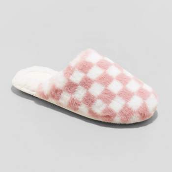 louis vuitton pink fur slippers