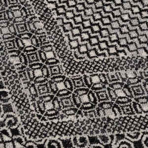 Hauteloom Rectangle Area Rug   Black - 1 of 4
