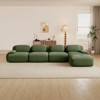 Aukfa Modular Corduroy Sectional Sofa with Ergonomic Support - Pet Friendly, Easy Assembly, Non-Slip Base Design - 2 of 4