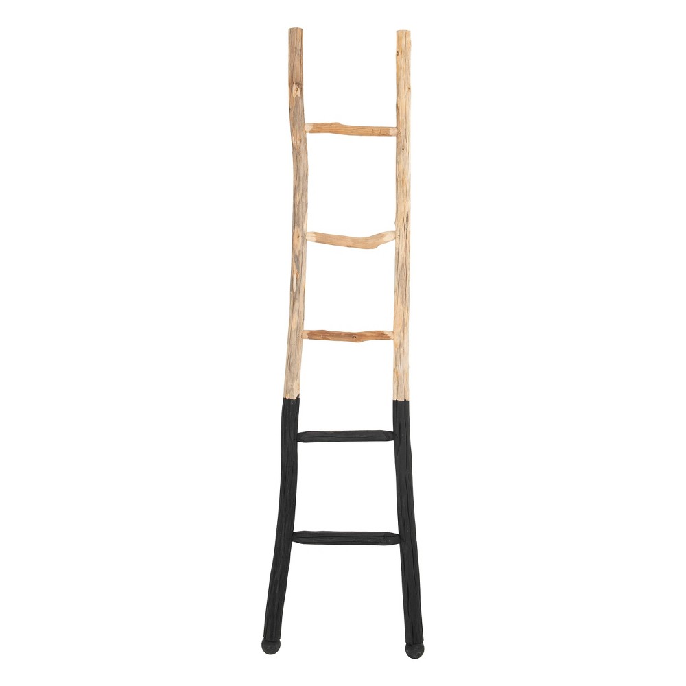 Photos - Wardrobe Storied Home Rustic Blanket Ladder Black