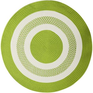 Colonial Mills Crescent Area Rug 5x5 Bright Green - 1 of 4