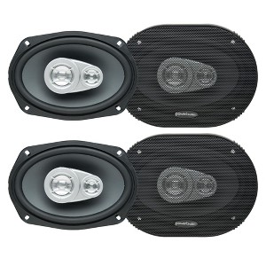 PowerBass 2 Pairs of OE-693 6x9" Coaxial 2-Ohm Speakers - 1 of 4