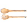 Berard France Olive Wood Handcrafted 2 Piece Salad Server Set - 3 of 4