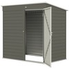 Outsunny 6' x 4' Garden Storage Shed, Outdoor Metal Tool Shed with Lockable Door and Gloves for Backyard Garden Patio Lawn - 4 of 4