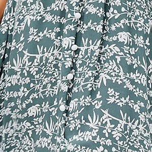 green floral
