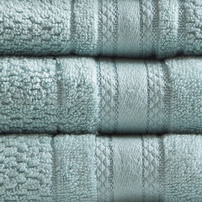 Seafoam Cotton Fast-Drying 6-Piece Towel Set