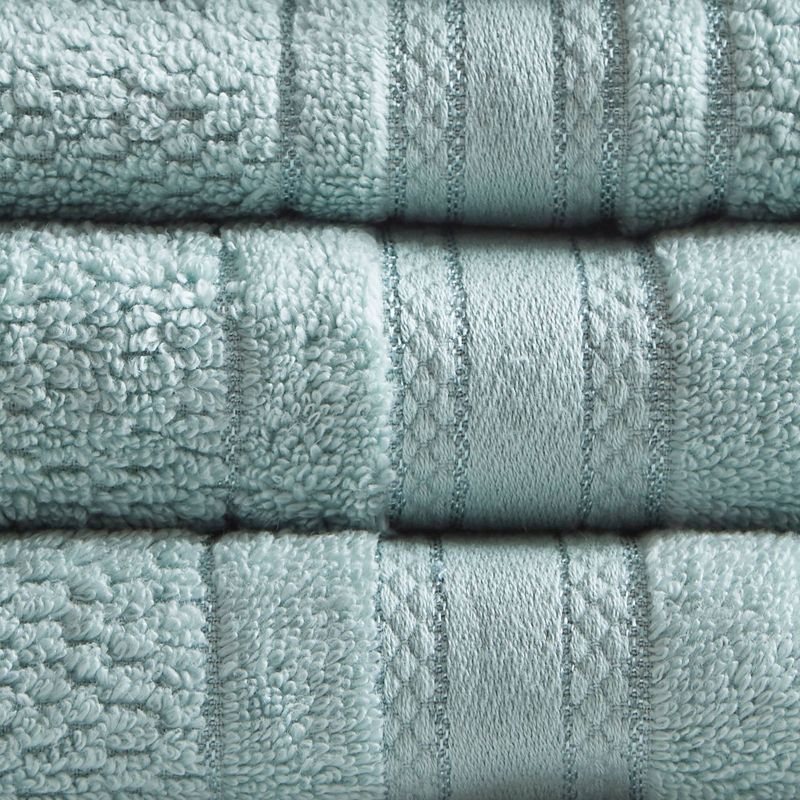 6pc Roman Super Soft Cotton Bath Towel Set, 4 of 9
