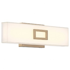 Access Lighting Restore 1 - Light Vanity in  Antique Brushed Brass - 1 of 4